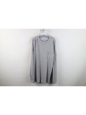 Tyndale FR Fire Flames Resistant Long Sleeve T-Shirt Mens Size 2XL Long Gray USA
